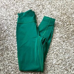 Emerald green leggings